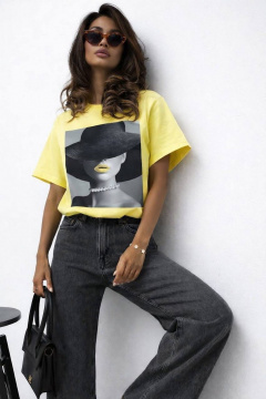 Блуза Nika.PL 0203601 лимонный - фото 1