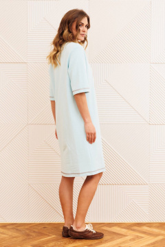 Платье Gizart 5394 голубой - фото 3