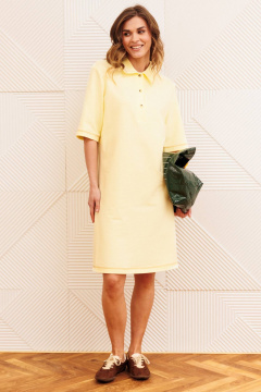 Платье Gizart 5394 сливочное масло - фото 2