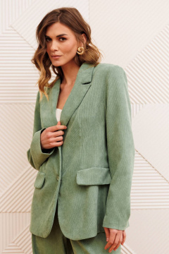 Брюки, жакет Gizart 5411 мятный - фото 3