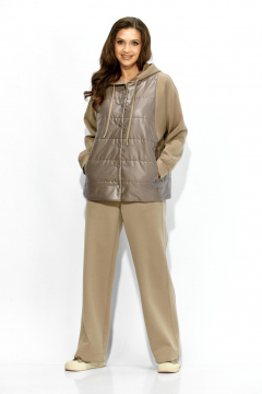 Брюки, куртка TAiER 1379 капучино - фото 4