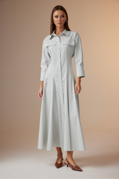 Платье N.O.W. 1673 cветло-серый - фото 1