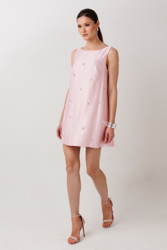 Платье ERTANNO 1003 розовый - фото 3