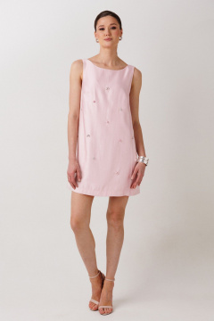 Платье ERTANNO 1003 розовый - фото 1