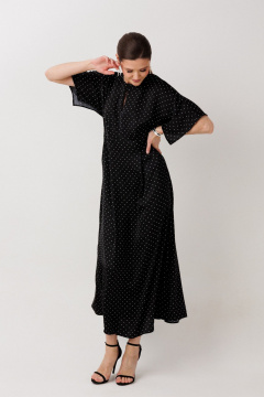 Платье ERTANNO 1006 черный - фото 5