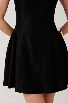 Платье ERTANNO 1007 черный - фото 2