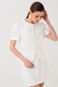 Юбка ERTANNO 1022 молочный - фото 2