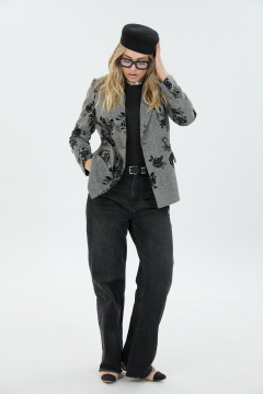 Жакет LM М66 флок_цветы - фото 5