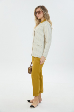 Брюки, жакет LM К1780145 полоска_льняная - фото 4