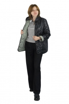 Куртка Нить 101-25 черный - фото 4