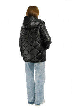 Куртка Нить 102-25 черный - фото 5