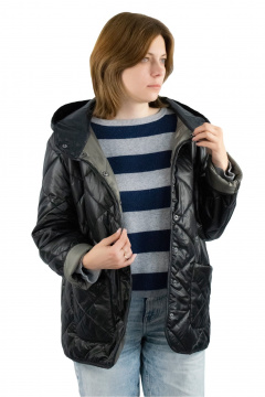 Куртка Нить 102-25 черный - фото 3