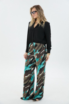 Блуза, брюки LM К187048 черный - фото 4