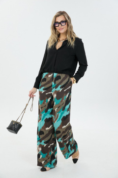 Блуза, брюки LM К187048 черный - фото 2