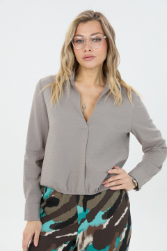 Блуза, брюки LM К187048 серый - фото 4