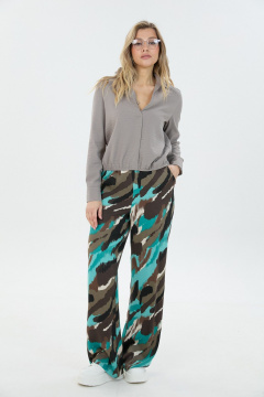 Блуза, брюки LM К187048 серый - фото 2