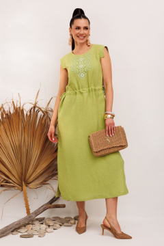 Платье Galean Style 894.2 салатовый - фото 1