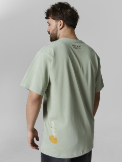 Футболка Mark Formelle 111875/25-5638П-0 канарский_зеленый_печать_1_сл_на_пол_1сл_на_спинке_1 - фото 3