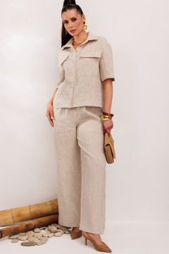 Брюки, жакет Galean Style 982.1 бежевый - фото 2