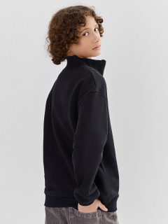 Толстовка Mark Formelle 123448/25Е-42087П-7 черный_печать_2_сл_на_ЛВ_дет_пер - фото 2