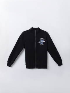 Толстовка Mark Formelle 123448/25Е-42087П-7 черный_печать_2_сл_на_ЛВ_дет_пер - фото 5