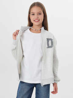 Толстовка Mark Formelle 127932/25-34703П-7 серый_меланж_4306_А_печать2_1_сл_на_ЛВ_дет_пер_1_сл - фото 2