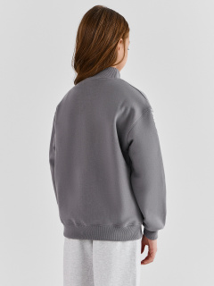 Толстовка Mark Formelle 127932/25Е-42082П-7 т.серый_печать1_2_сл_на_ЛВ_дет_пер_1сл_на_ЛВ_рук_1 - фото 2