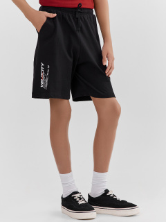 Шорты Mark Formelle 133330/25-40579П-0 черный_печать2_1_сл_на_ПР_дет_пер - фото 1