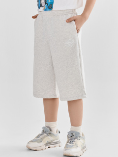 Шорты Mark Formelle 133355/25-41231П-7 серый_меланж_4306_А_печать_1_сл_на_ЛВ_дет - фото 2