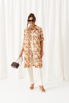 Блуза, брюки, топ Beautiful&Free 6455 песочно-молочный - фото 2