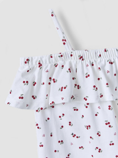 Сарафан Mark Formelle 177732/25-40573П-0 вишенки_на_белом - фото 2