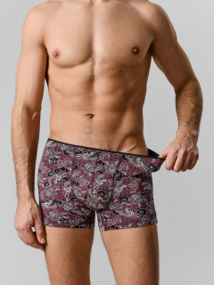 Трусы Mark Formelle 411134/25-5559П-5 японский_паттерн_на_бордовом - фото 2