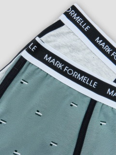 Трусы Mark Formelle 411165-2/25-5517П-5 узор_на_бризе_серый_меланж_4306_А - фото 4