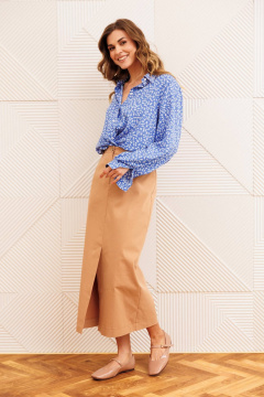 Юбка Gizart 35348/1 мокко мусс - фото 3