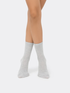 Носки Mark Formelle 430K-1407/B3-22430K св.серый_меланж_рис.1407 - фото 1