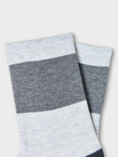 Носки Mark Formelle 430K-3384/B4-25430K-1 св.серый_меланж_рис.3384 - фото 3