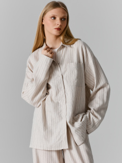 Рубашка Mark Formelle 502985-1/25-39990ПП-9 полоска_на_бежевом - фото 3