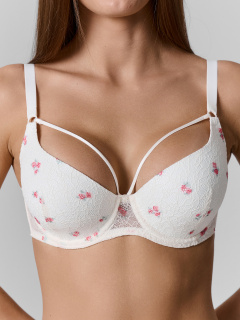 Бюстгальтер Mark Formelle 512556/26-ОБР45567Ц розочки_на_молочном - фото 1