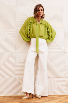 Брюки Gizart 35377 молочный - фото 1