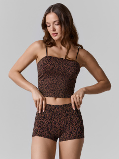 Топ, шорты Mark Formelle 592601/25-39141ПП-5 коричневый_леопард - фото 1