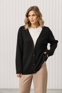 Джемпер, кардиган Romgil РВ0367-АК2 черный - фото 5