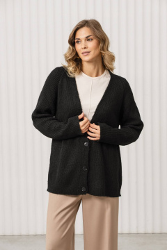 Джемпер, кардиган Romgil РВ0367-АК2 черный - фото 4