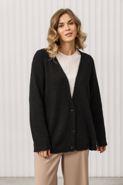 Джемпер, кардиган Romgil РВ0367-АК2 черный - фото 1