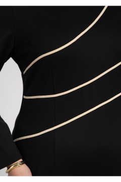 Платье FASHION CENTRE В-4216 черный - фото 5