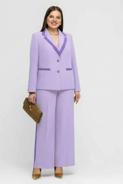 Брюки, жакет Gold Style 2760 сиреневый,светло-сиреневый - фото 1