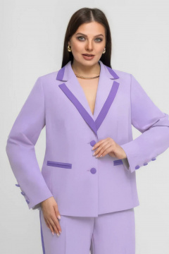 Брюки, жакет Gold Style 2760 сиреневый,светло-сиреневый - фото 2