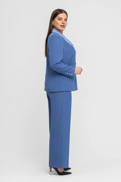Брюки, жакет Gold Style 2761 джинс,небесно-голубой - фото 2