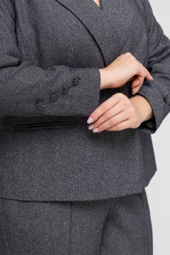 Брюки, жакет Gold Style 2763 черный,белый - фото 3