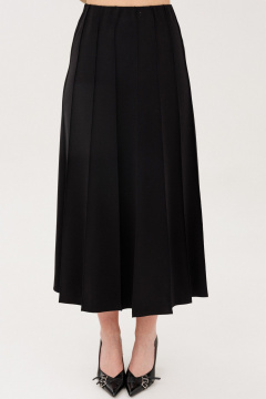 Юбка Marshop М225/1 черный - фото 4
