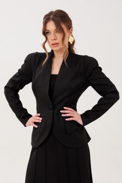 Жакет Marshop М222/1 черный - фото 4